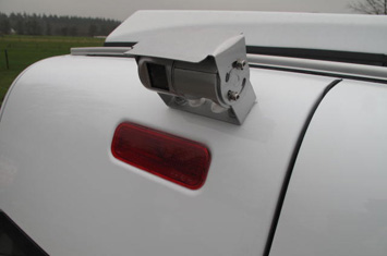 Achteruitrijcamera voor een camper / kampeerauto te koop.